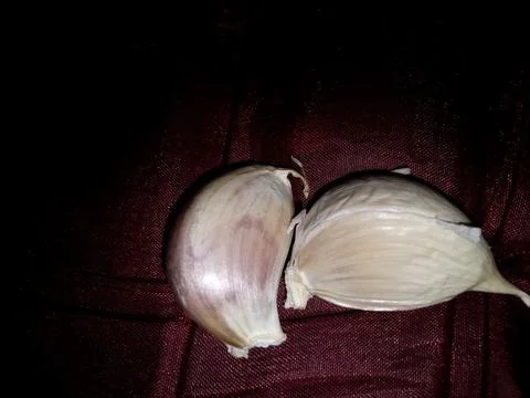 Large sized garlic Stock Photos