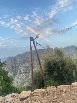 The large sky Stock Photos