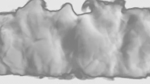Large Smoke Close Up alpha Video stock 336347402