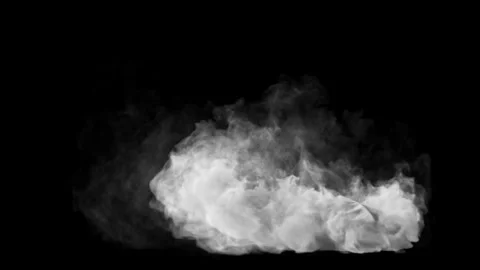 Large Smoke Side View 스톡 동영상 340518910