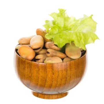 Large soaked beans Foto stock