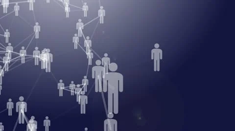 Large social network Video stock 18188343