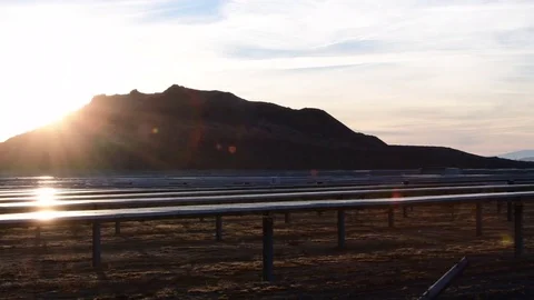 Large solar energy panel Stock Footage 84732457