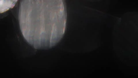 Large sparkling bokeh in the dark Vidéo 318824174