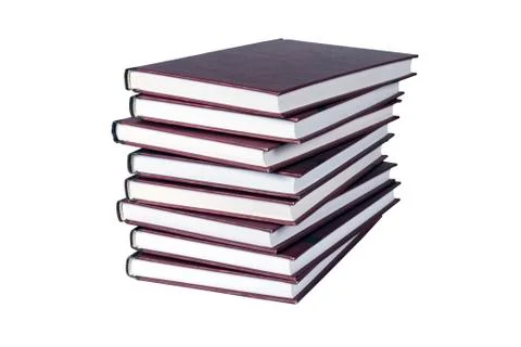 A large stack of books Foto stock