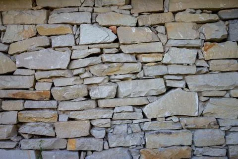 Large stone wall Stock Photos