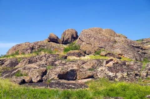 Large stones Stock Photos