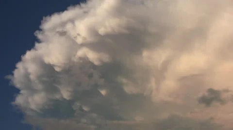 Large Storm Clouds Stock Footage 25963650