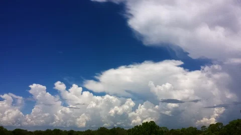 Large Storm Clouds Time Lapse (2160p 23.976) Stock Footage 94162066