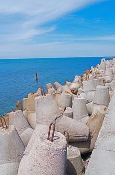 Large structures made of concrete Stock Photos