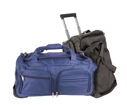 Large suitcase isolated Stock Photos