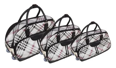 Large suitcase isolated Stock Photos
