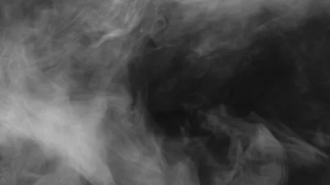 Large Swirl of Smoke Stream HD Stock Footage 158698991