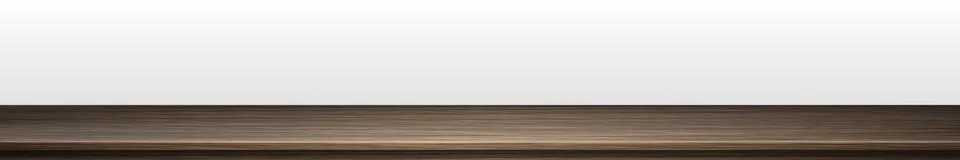 Large table top, solid wood texture, white background - Vector 스톡 일러스트