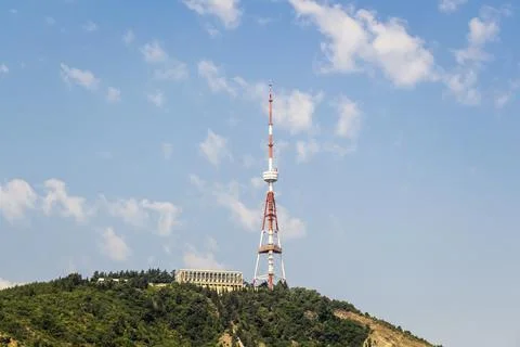 A large television tower Stock Photos