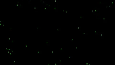 Large Text THANK YOU MOM Appearing with an LCD Style Seven Segment Font While Stock Footage 307269754