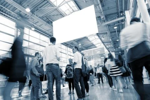 Large traid fair Stock Photos