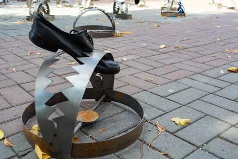 Large traps. concept of man trapping. fall Foto stock