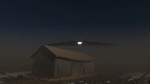 Large Triangle UAP Stock Footage 252418766