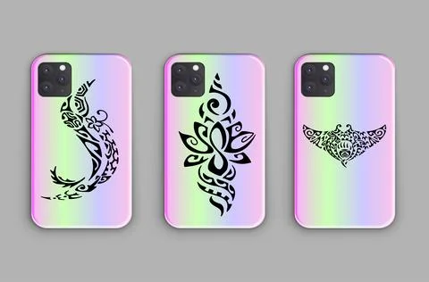 Large vector set of trendy designs for covers. Celtic sign ornament - creativ Stock Illustration