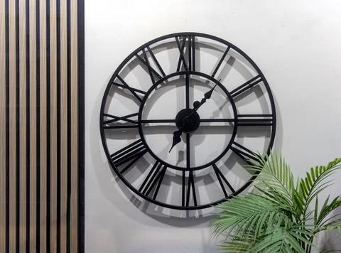 Large Wall Clock Foto stock