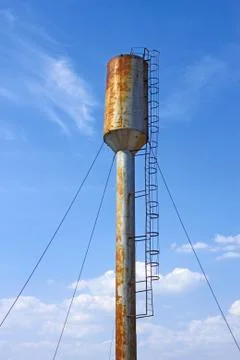 Large water tower Stock Photos
