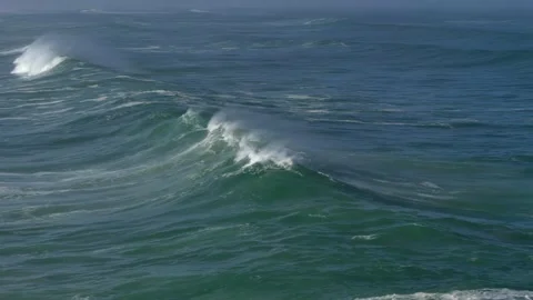 Large Wave at Sea Stock Footage 156533101