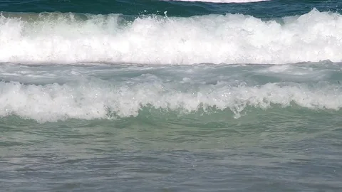 Large waves at sea Stock Footage 72487194