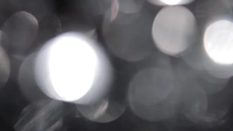 Large white bokeh light leak glare in the dark Видео 318061457