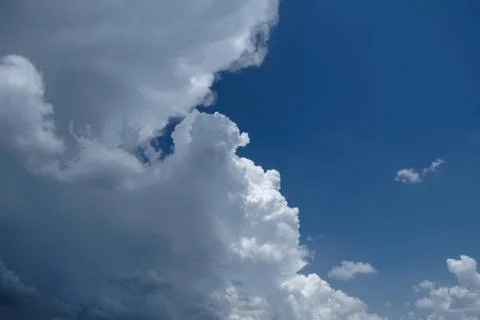 Large white cloud Stock Photos