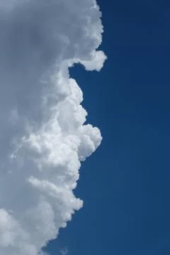 Large white cloud Stock Photos