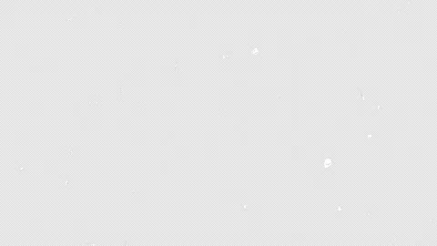 Large white dots and scratches on the black screen. Video stock 243116366