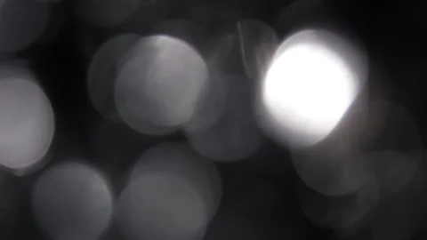Large white graceful light bokeh video Stock Footage 318059905