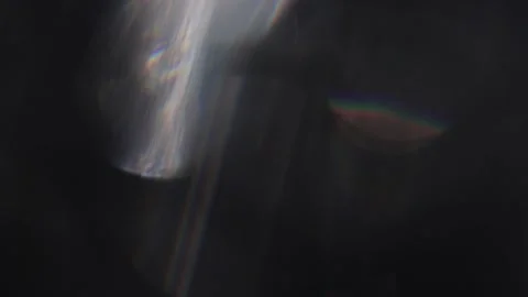 Large white prismatic light bokehs Vídeos de archivo 318919100