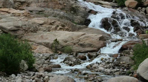 Large White Water Cascade Video stock 810212