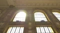 The large windows of Sao Bento railway station in Porto 4k or 4k+ Resolution
