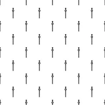 Large zip pattern seamless vector Stockillustratie