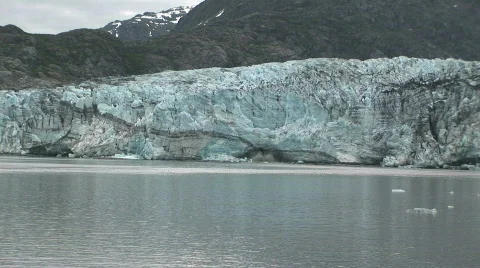Larger view glacier Stock Footage 157420
