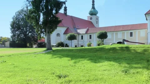 The Largest Axe in the World - Konice Castle Stock-Footage 252071942