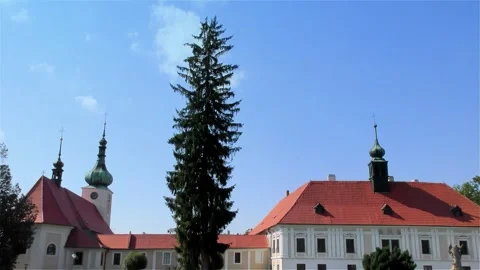 The Largest Axe in the World - Konice Castle Stock Footage 252072294