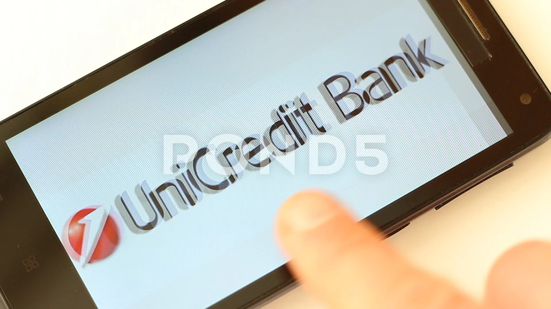 Largest Banks In Europe On Smartphone Screen Video 71987615