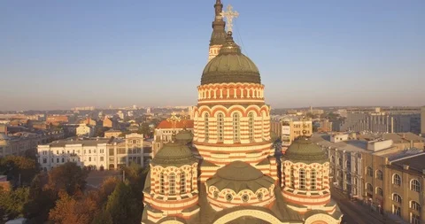 The largest basilica of eastern Europe. Video stock 95934327