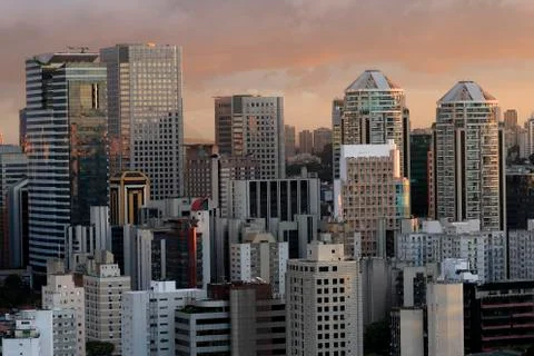 Largest cities in the world Stock Photos