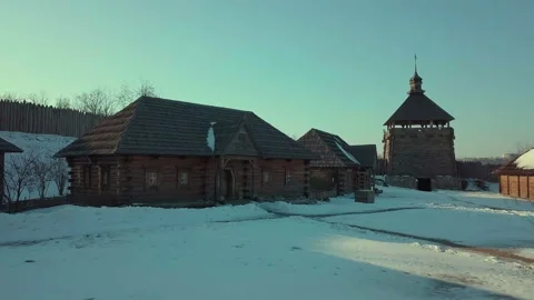 The largest island on the Dnieper Stock Footage 87621974