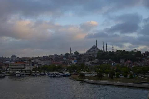 The largest mosque and social complex dating back to the 16th century, which gav Stock Photos