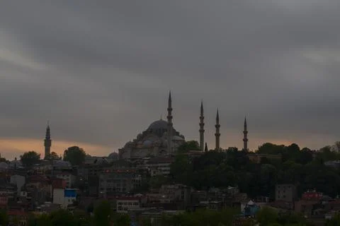 The largest mosque and social complex dating back to the 16th century, which gav Stock Photos