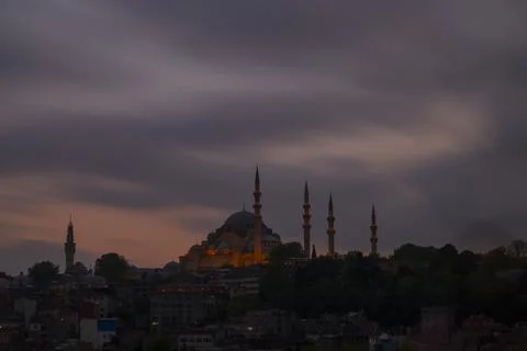 The largest mosque and social complex dating back to the 16th century, which gav Stock Photos