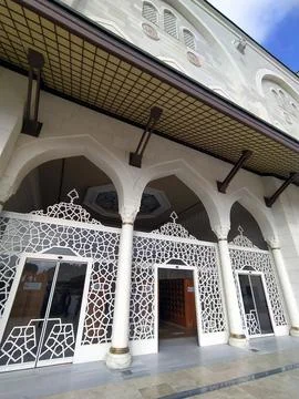 The Largest Mosque in Turkey, The Grand aml?ca Mosque Stock Photos