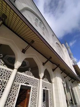 The Largest Mosque in Turkey, The Grand aml?ca Mosque Stock Photos