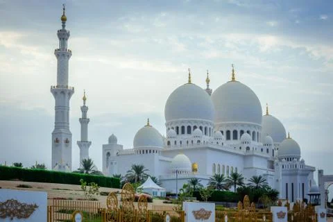 Largest Mosque in the World Stock Photos